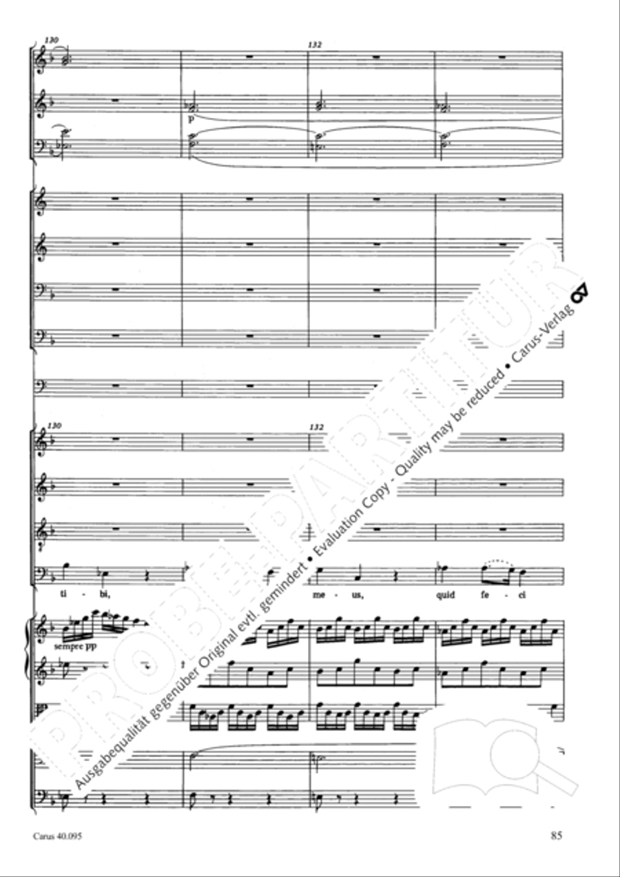 The Seven Words (Die Sieben Worte) 4-Part scores gallery preview page 100