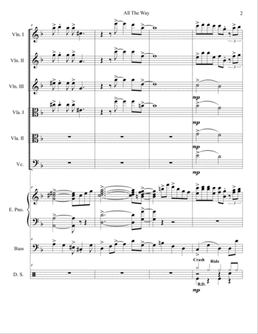 All The Way Set of Parts scores gallery preview page 2