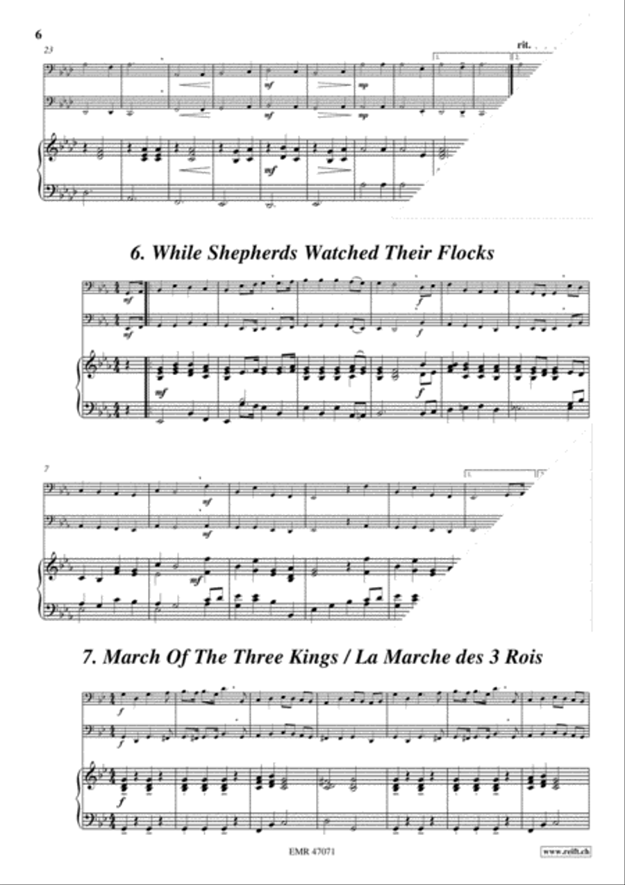 28 Weihnachtsmelodien Vol. 1 + 2 Brass Duet scores gallery preview page 16