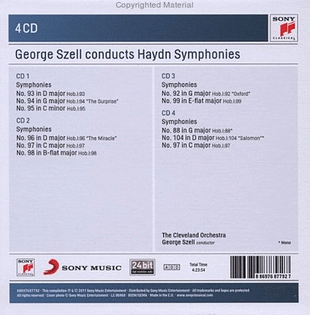 Szell Conducts Haydn Symphonie