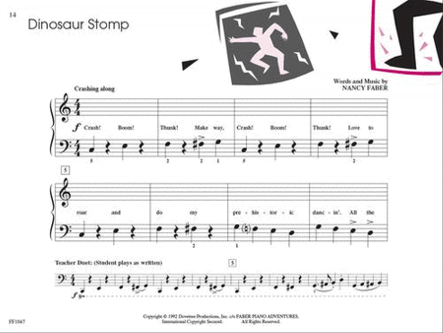 PreTime Piano Jazz & Blues Piano Method scores gallery preview page 5