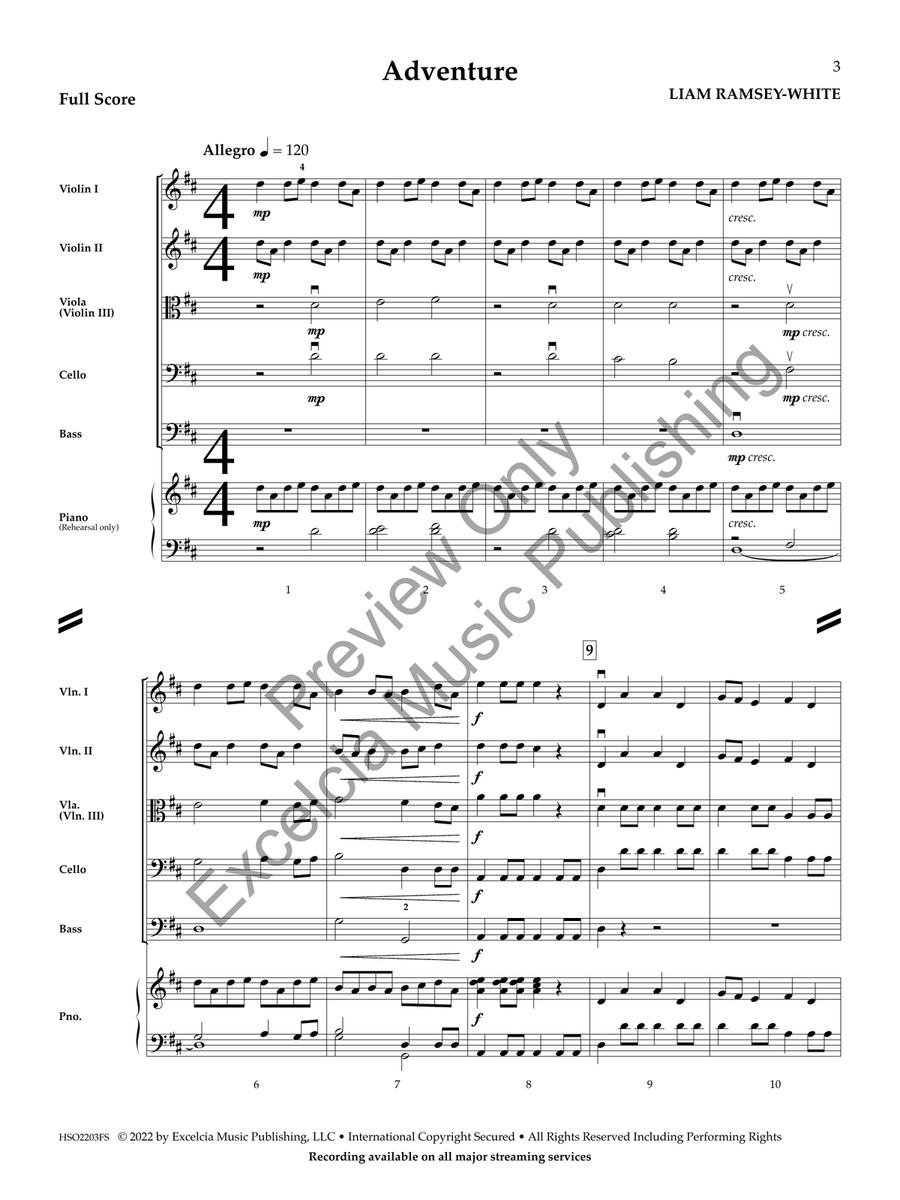 Adventure String Orchestra scores gallery preview page 2