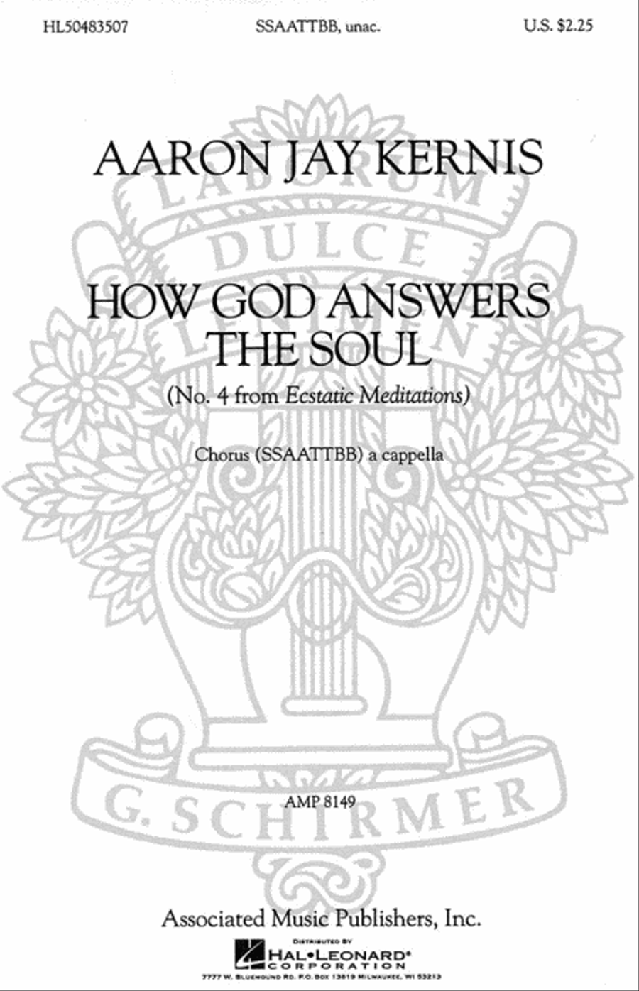 Choral Movements from Ecstatic Meditations Divisi scores gallery preview page 1