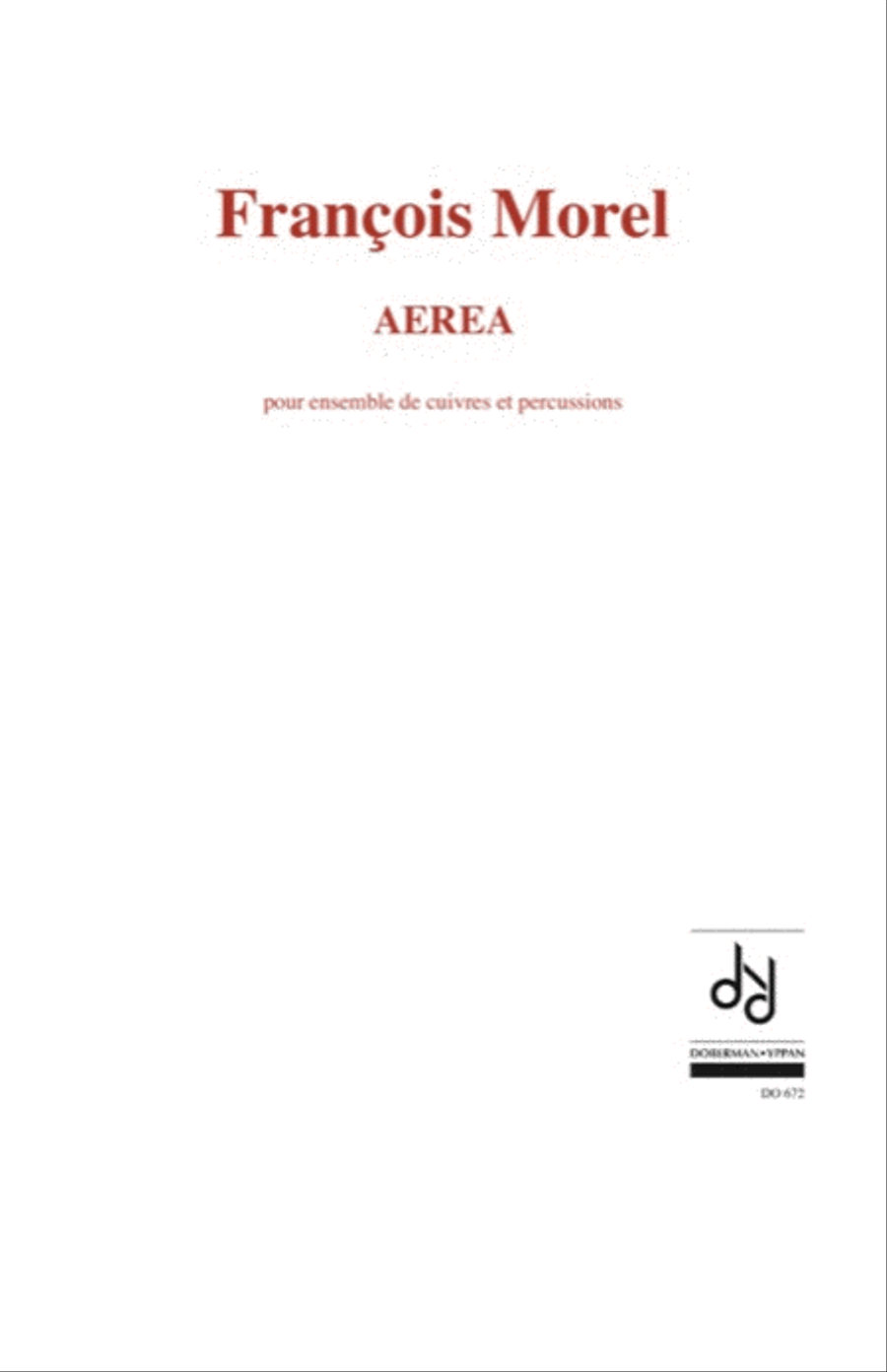 Aerea Score scores gallery preview page 1