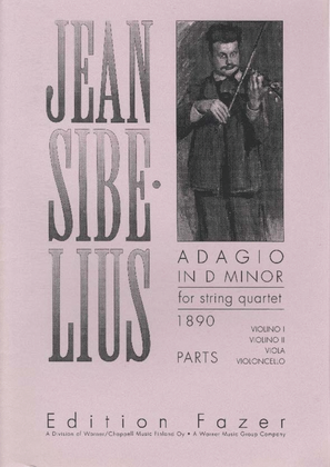 Book cover for Adagio In D Minor