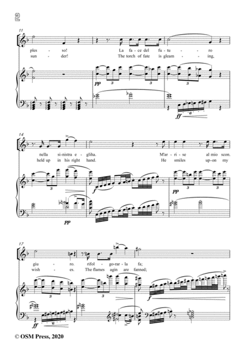Verdi-È lui Ne Palpiti,in B flat Major,for Voice and Piano