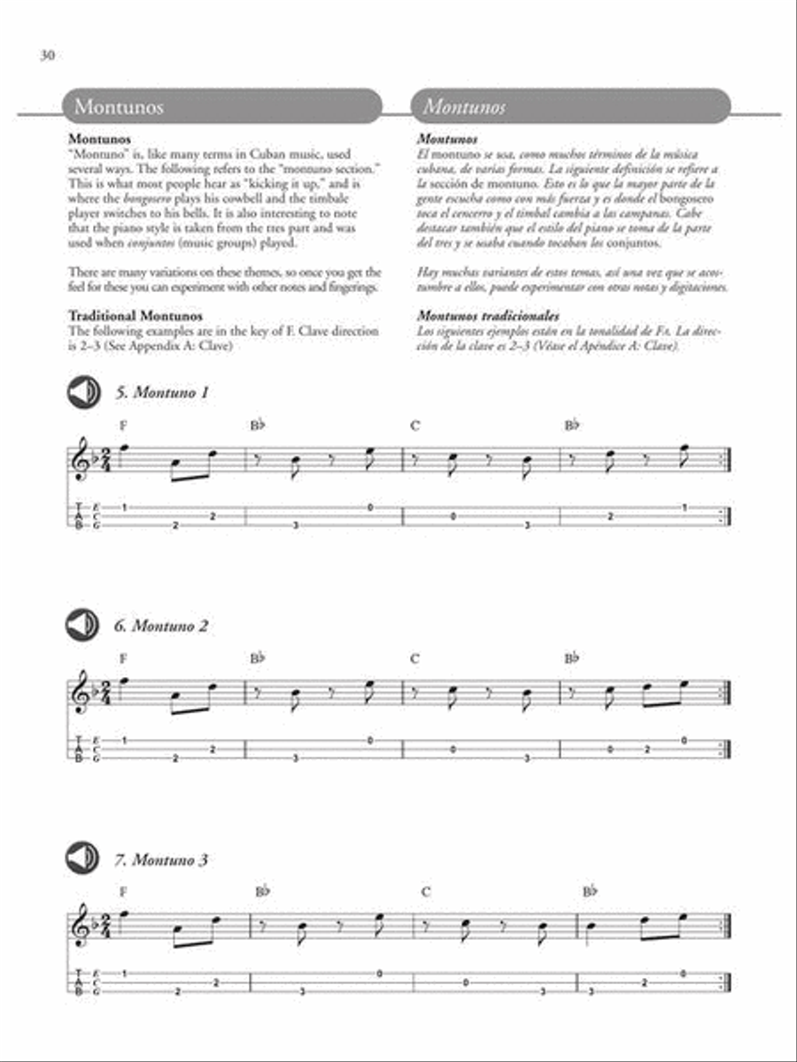 El Tres Cubano Guitar scores gallery preview page 14