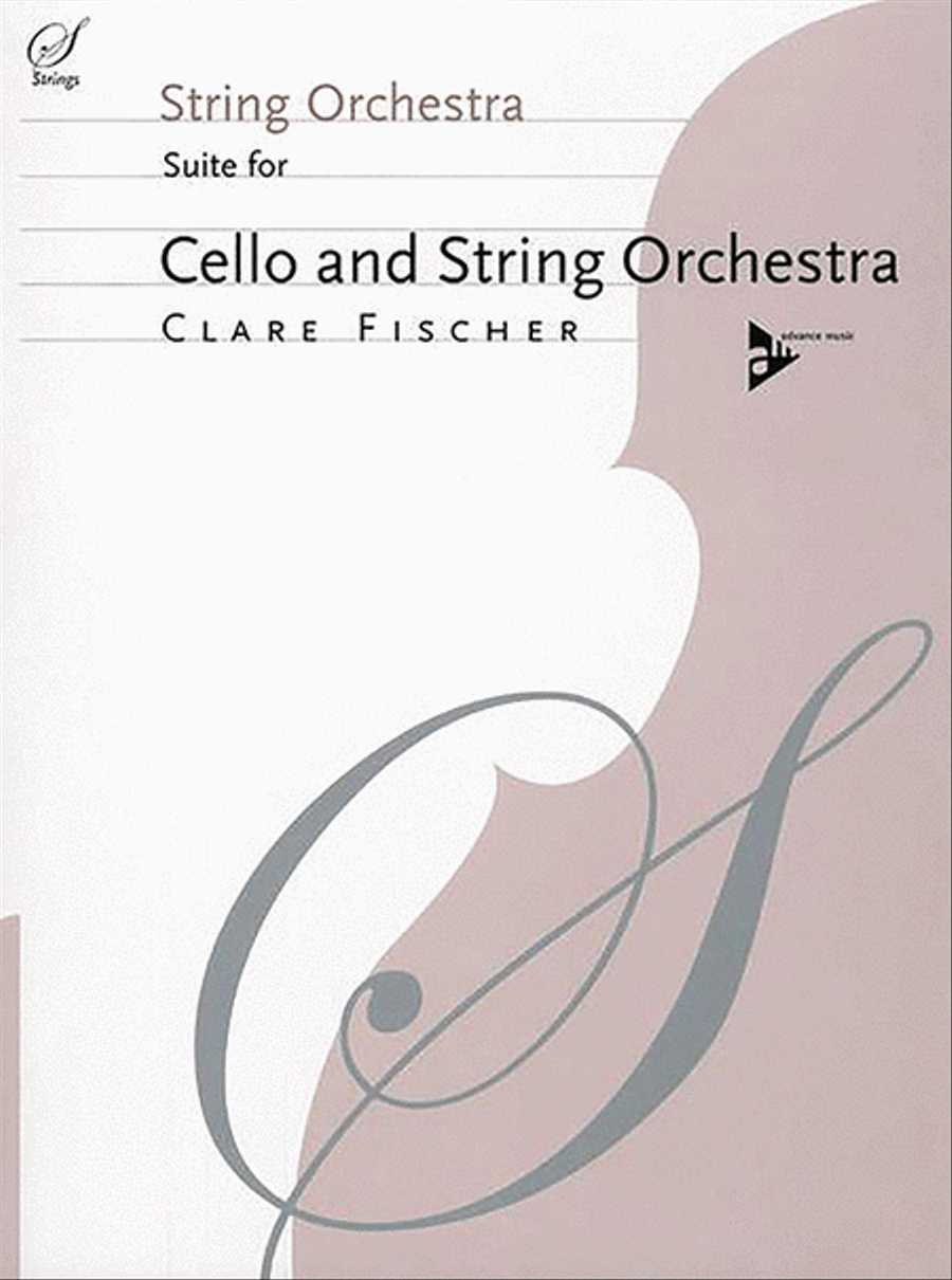 Suite for Cello and String Orchestra String Orchestra scores gallery preview page 1