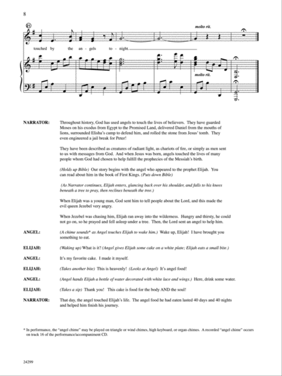 Touch of an Angel Touch of an Angel Choir scores gallery preview page 4