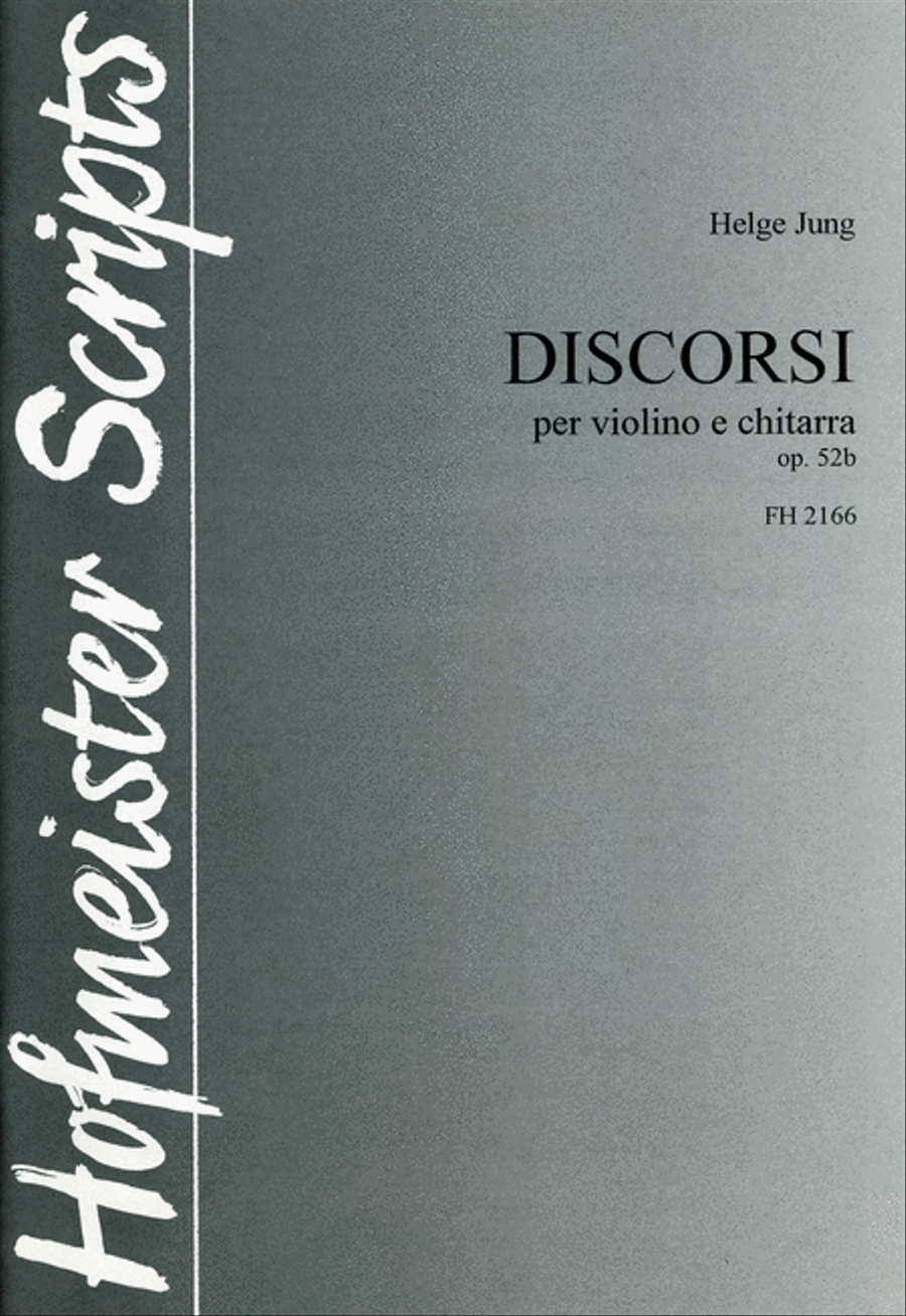 Discorsi, op. 52b Violin scores gallery preview page 1