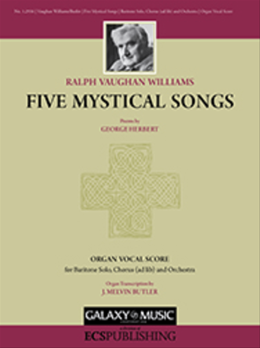 Five Mystical Songs (Organ/Vocal Score)