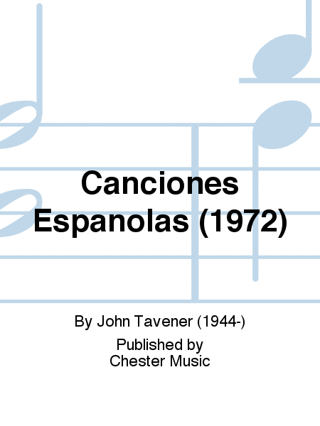 Canciones Espanolas (1972)