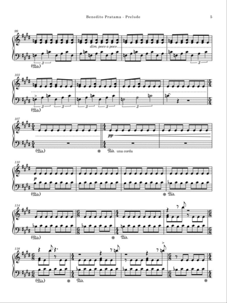 Prelude Piano Solo scores gallery preview page 5