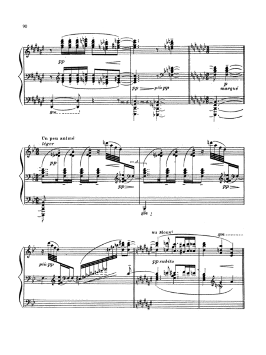 Debussy: Prelude - Book II, No. 7 Piano Solo scores gallery preview page 2