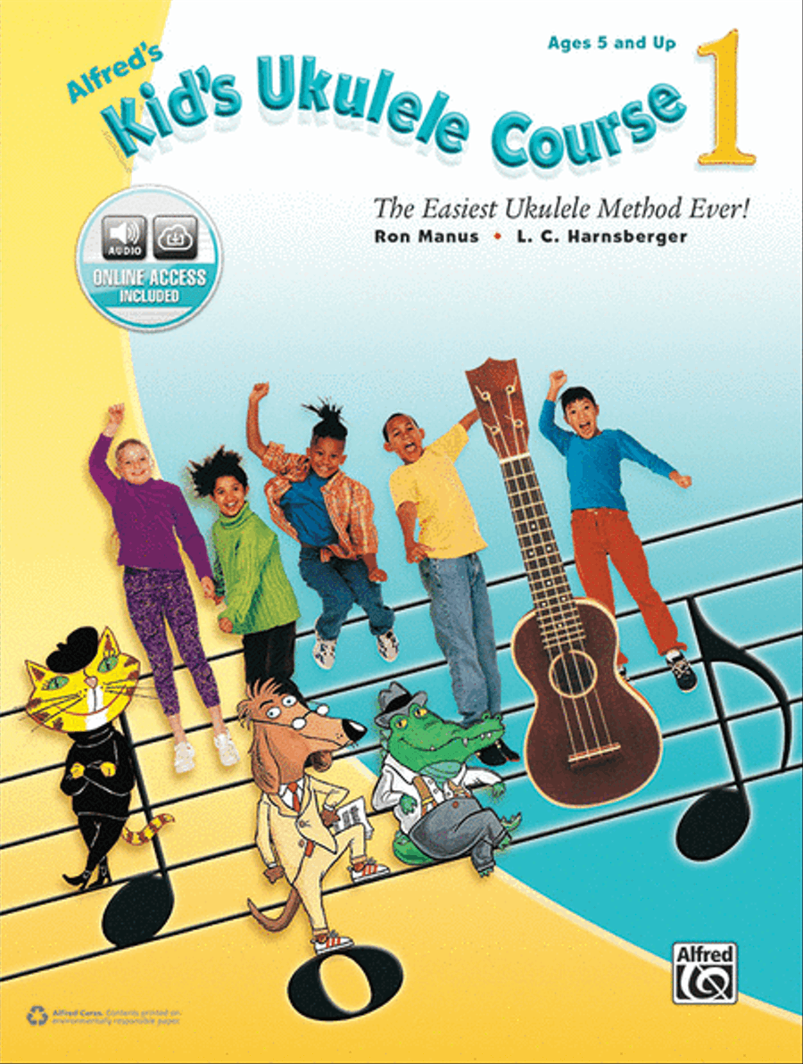 Alfred's Kid's Ukulele Course 1 Ukulele scores gallery preview page 1