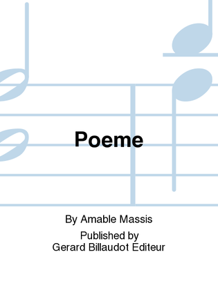 Book cover for Poeme