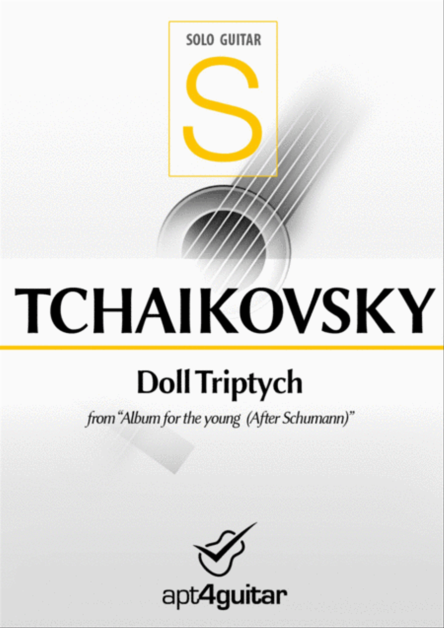 Doll Triptych Classical Guitar scores gallery preview page 1