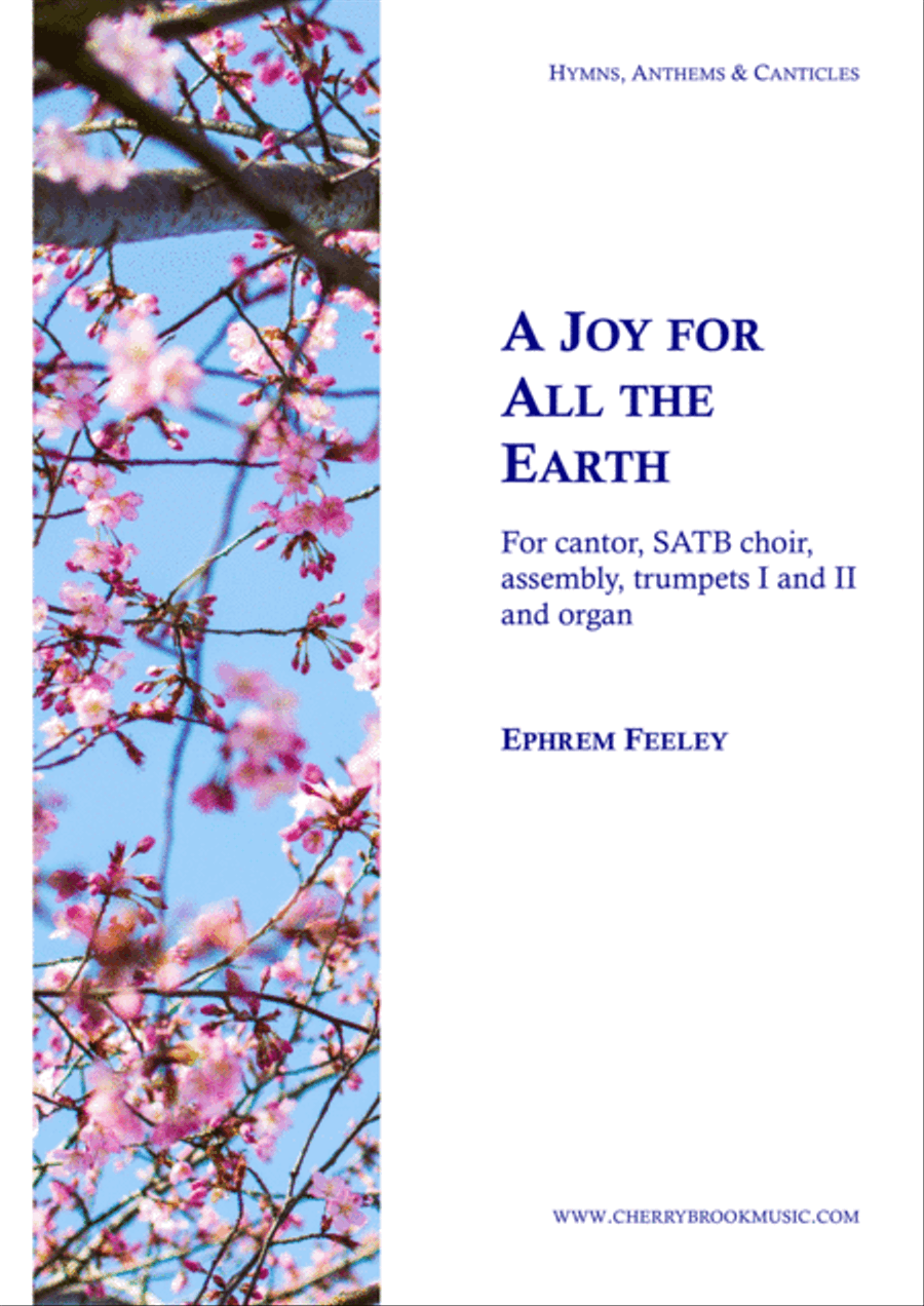 A Joy for All the Earth 4-Part scores gallery preview page 1