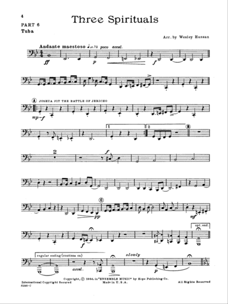 Ensemble Music for Church and School Part scores gallery preview page 4