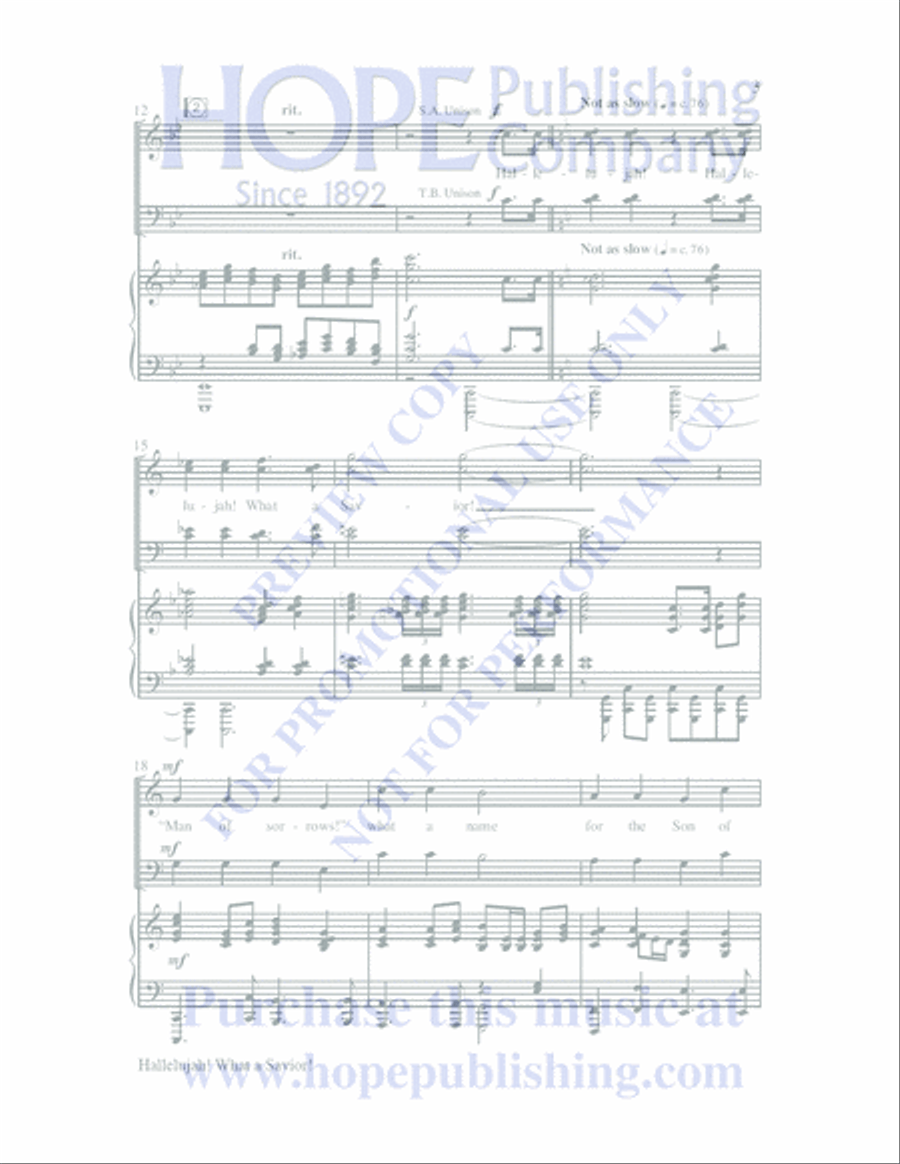 My Savior's Love My Savior's Love Listening CD scores gallery preview page 5