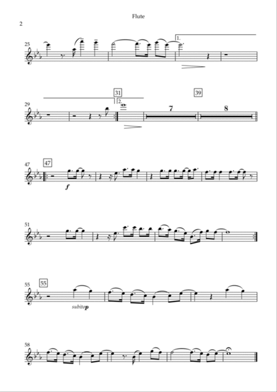 Fix You Small Ensemble scores gallery preview page 6