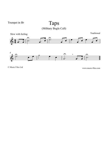 Taps (Military Bugle Call) image number null