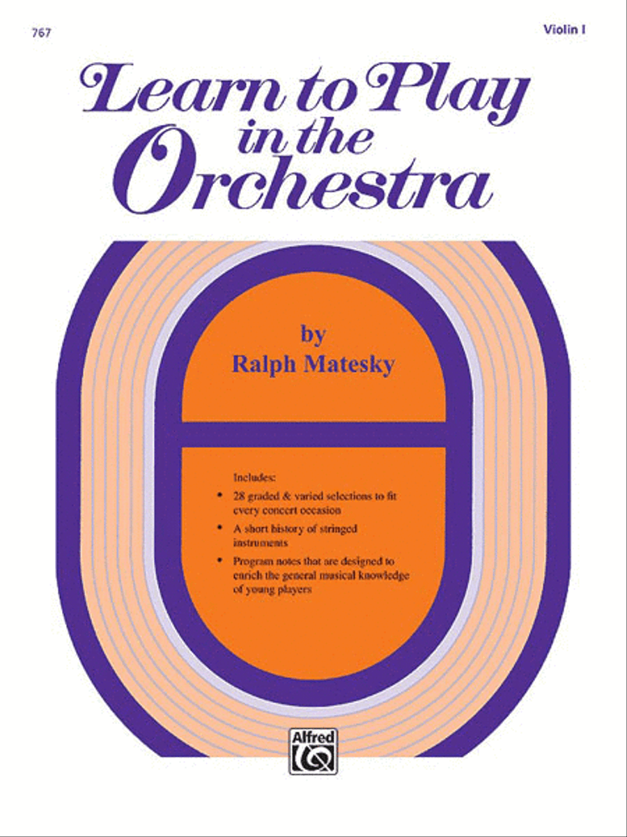 Learn to Play in the Orchestra, Book 1 Chamber Orchestra scores gallery preview page 1