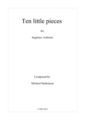Ten little pieces for beginner violinists