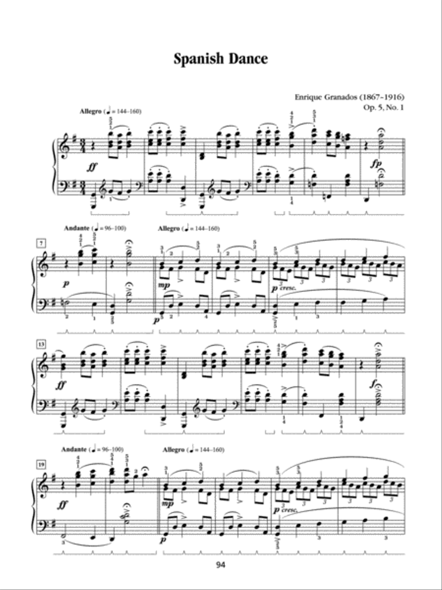 Classics for the Developing Pianist Piano Solo scores gallery preview page 10