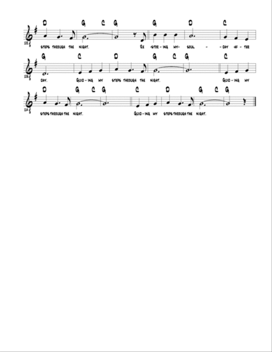 23rd Psalm (Pastures of Green) (David) from 