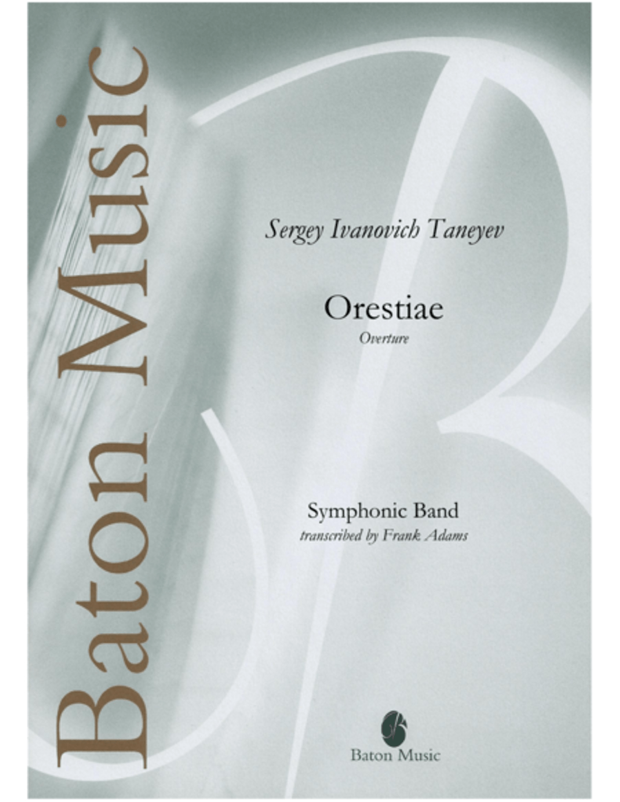 Orestiae Orestiae Concert Band scores gallery preview page 1