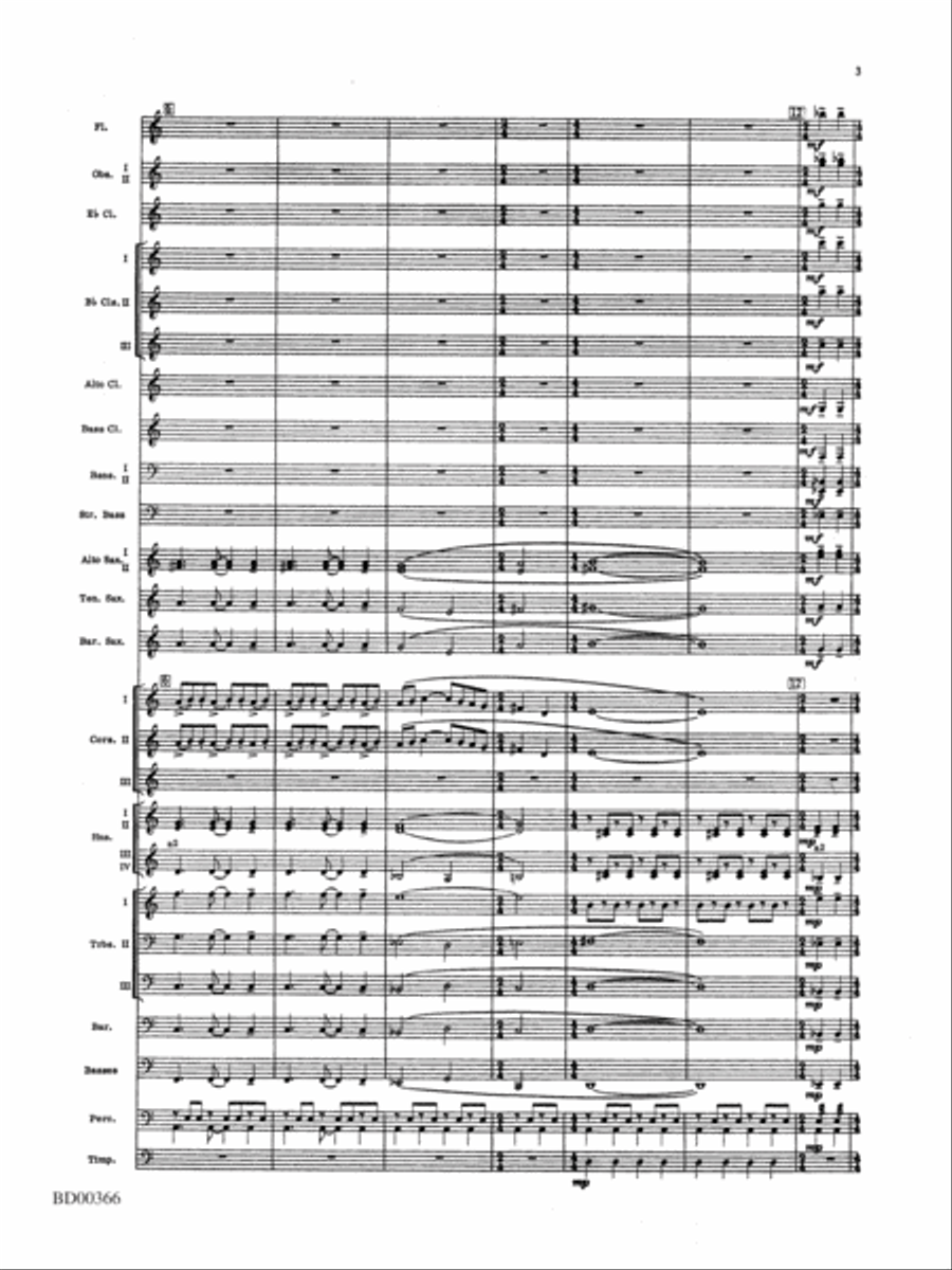 Rhythm of the Winds: Score Concert Band scores gallery preview page 3