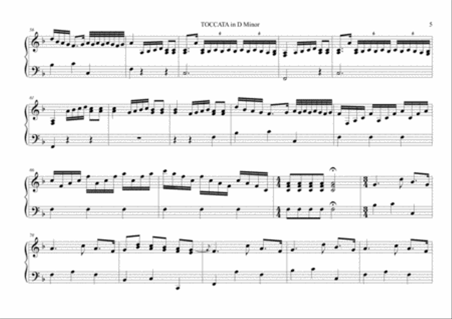 GALUPPI - TOCCATA in D Minor - 