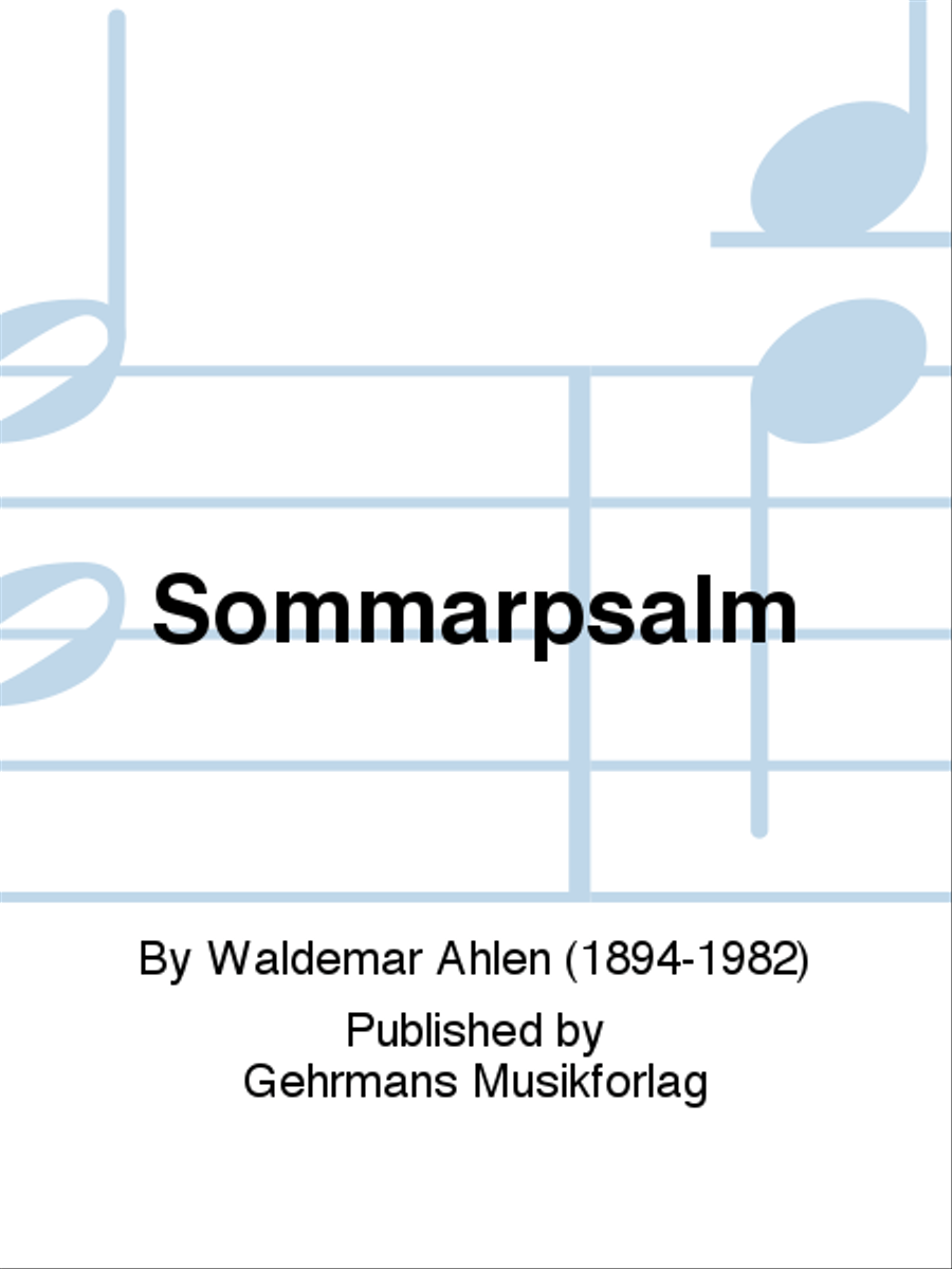 Sommarpsalm