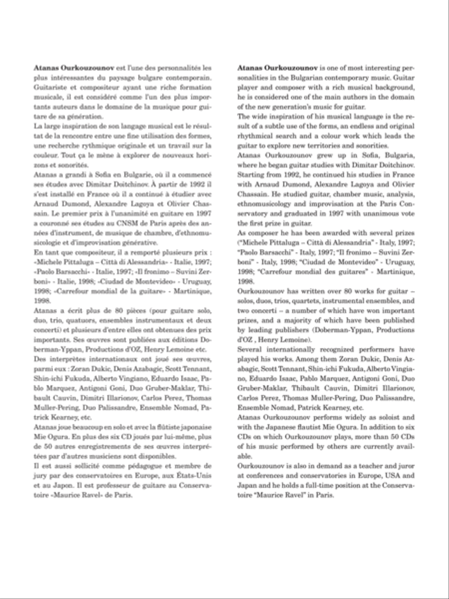 Trois ondes sonores Classical Guitar scores gallery preview page 3