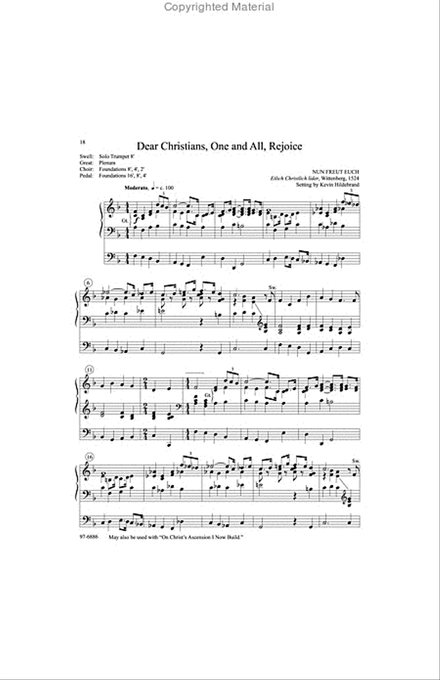 Six Hymn Improvisations, Set 2