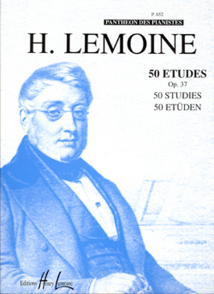 Book cover for Etudes Faciles (50) Op. 37