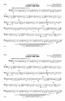 Book cover for Love Me Do: Tuba