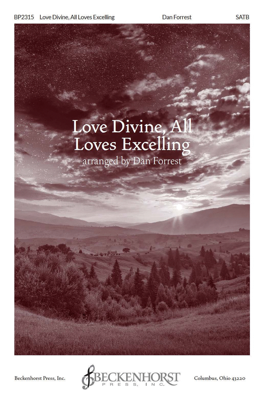 Love Divine, All Loves Excelling - Forrest 4-Part scores gallery preview page 1
