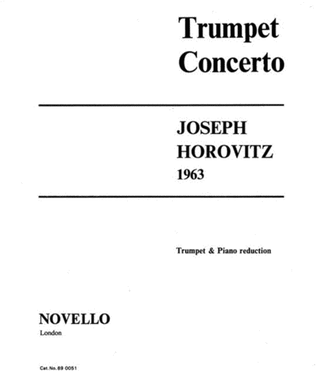 Horovitz Concerto Trumpet & Piano