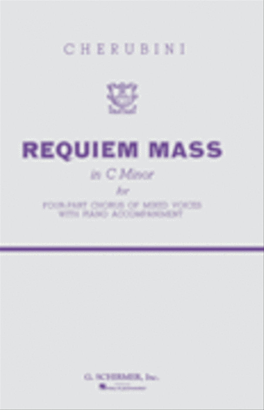 Requiem Mass in C Minor Requiem Mass in C Minor 4-Part scores gallery preview page 1