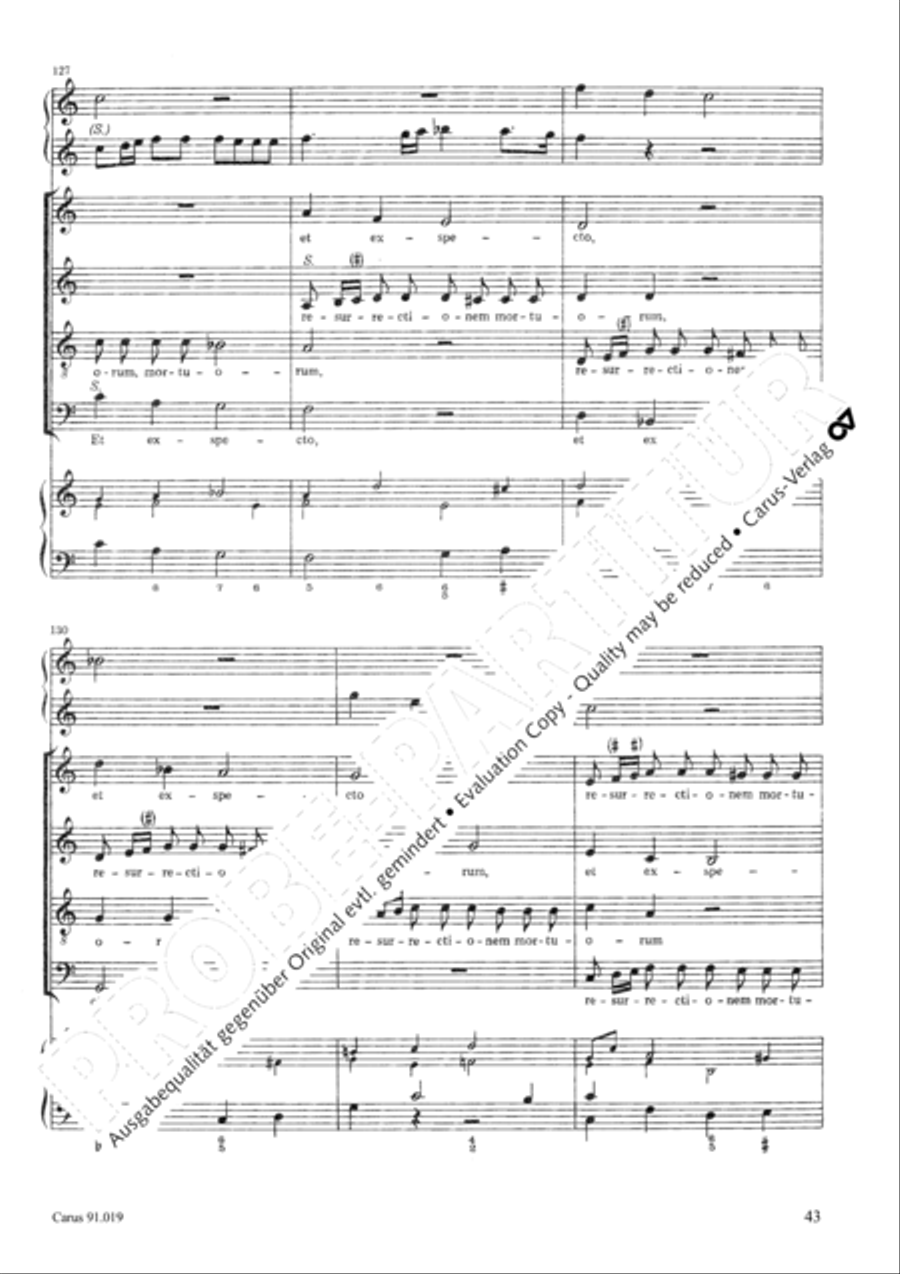 Non sine quare 4-Part scores gallery preview page 46