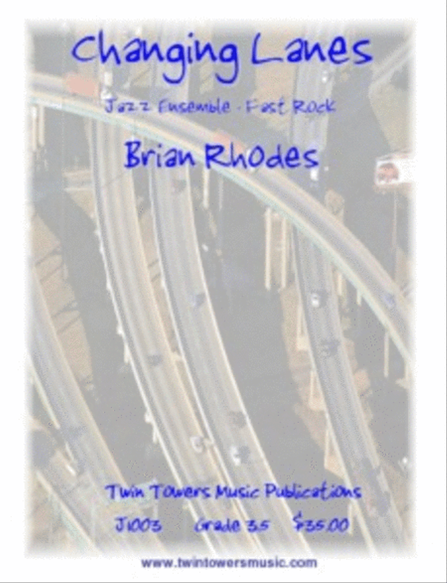 Changing Lanes Changing Lanes Jazz Ensemble scores gallery preview page 1