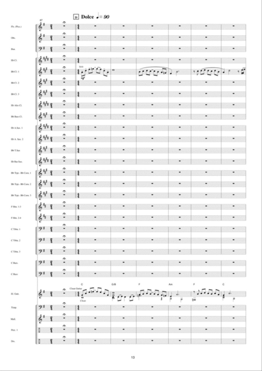 Full Option Full Option Concert Band scores gallery preview page 14