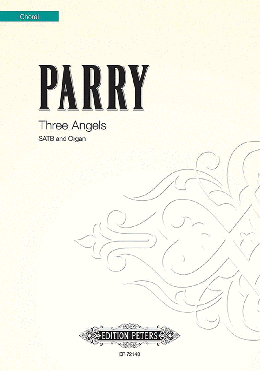 Three Angels for SATB Choir and Organ 4-Part scores gallery preview page 1
