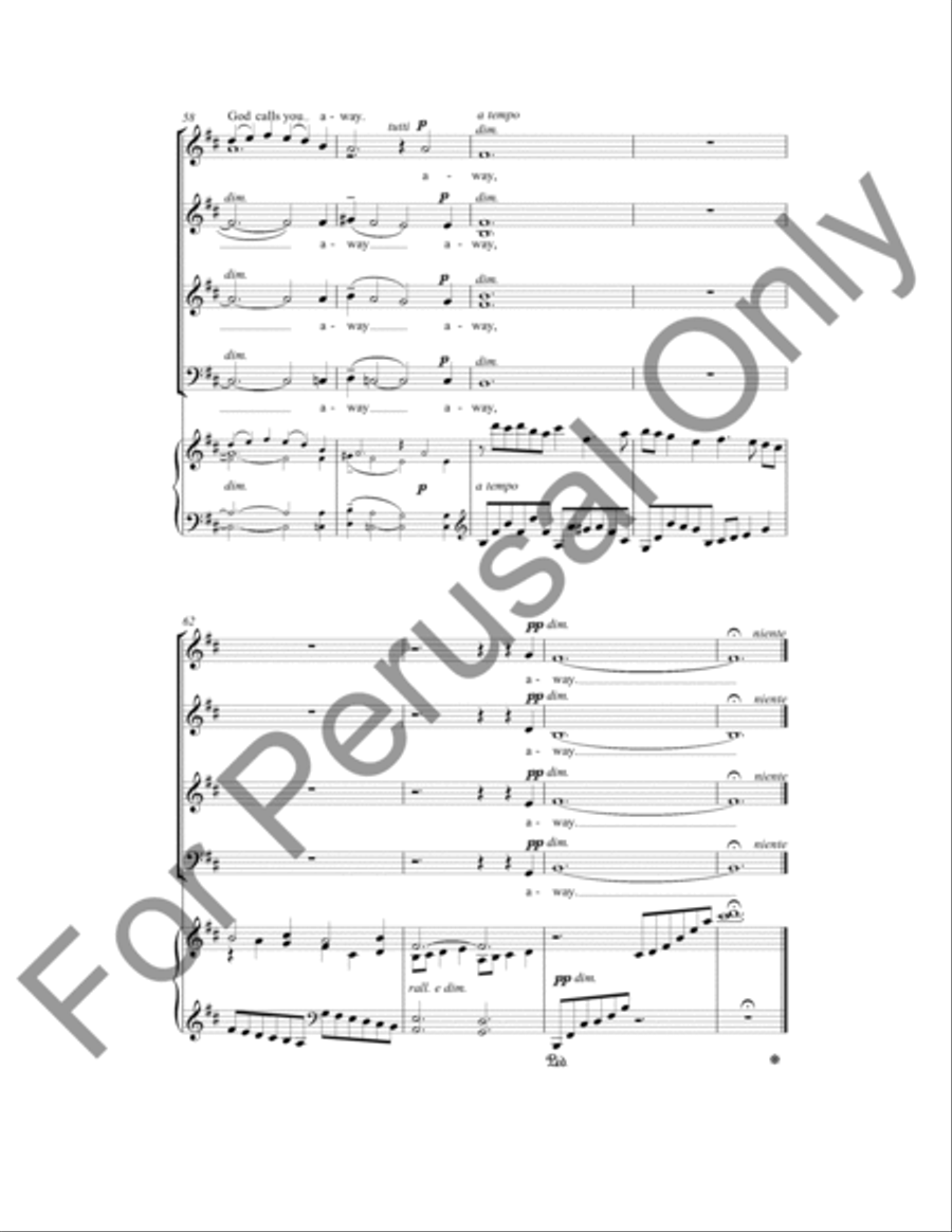The Unquiet Grave 4-Part scores gallery preview page 4