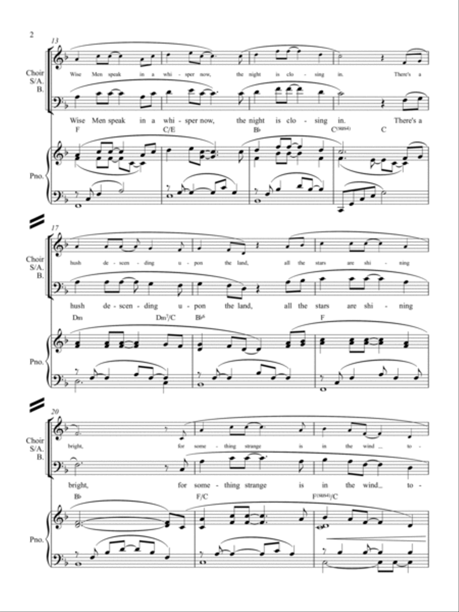 Gloria - by Tim Webster 3-Part scores gallery preview page 4