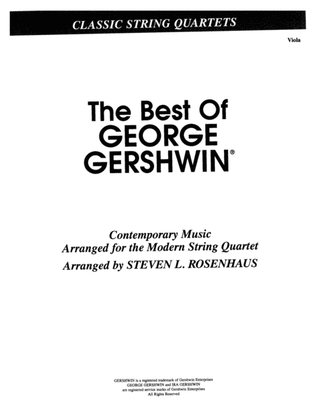 Book cover for George Gershwin: Viola