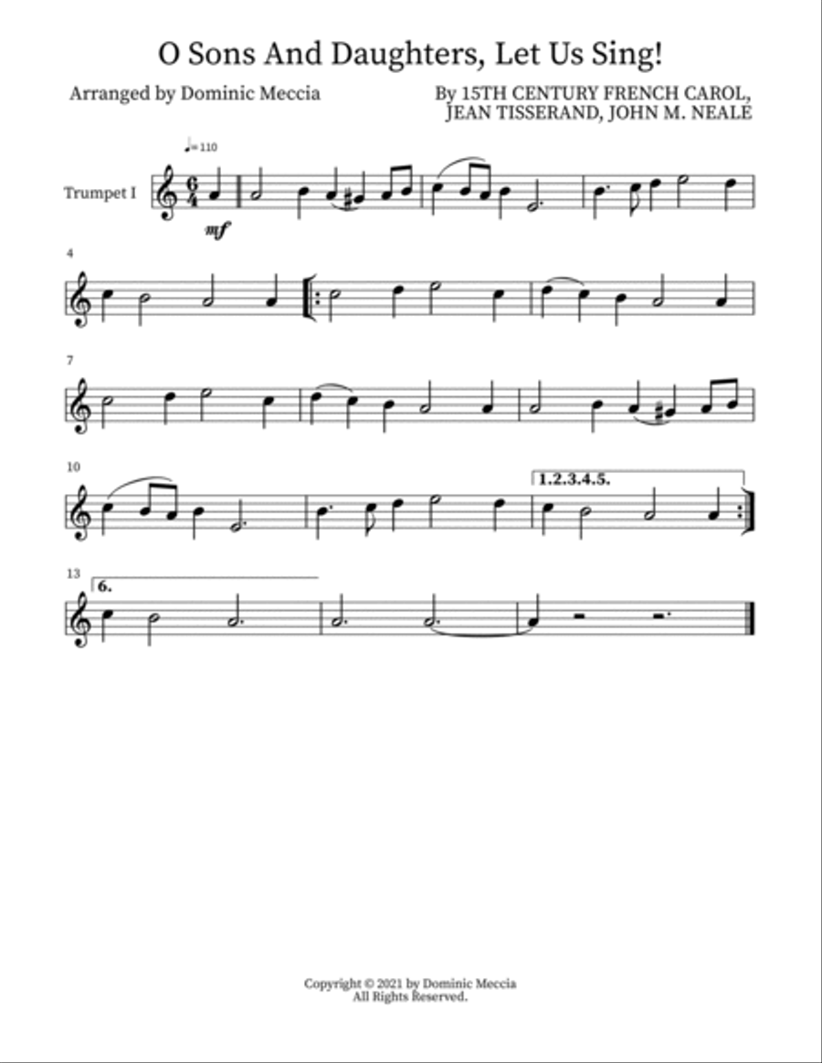 O Sons And Daughters, Let Us Sing! Small Ensemble scores gallery preview page 3