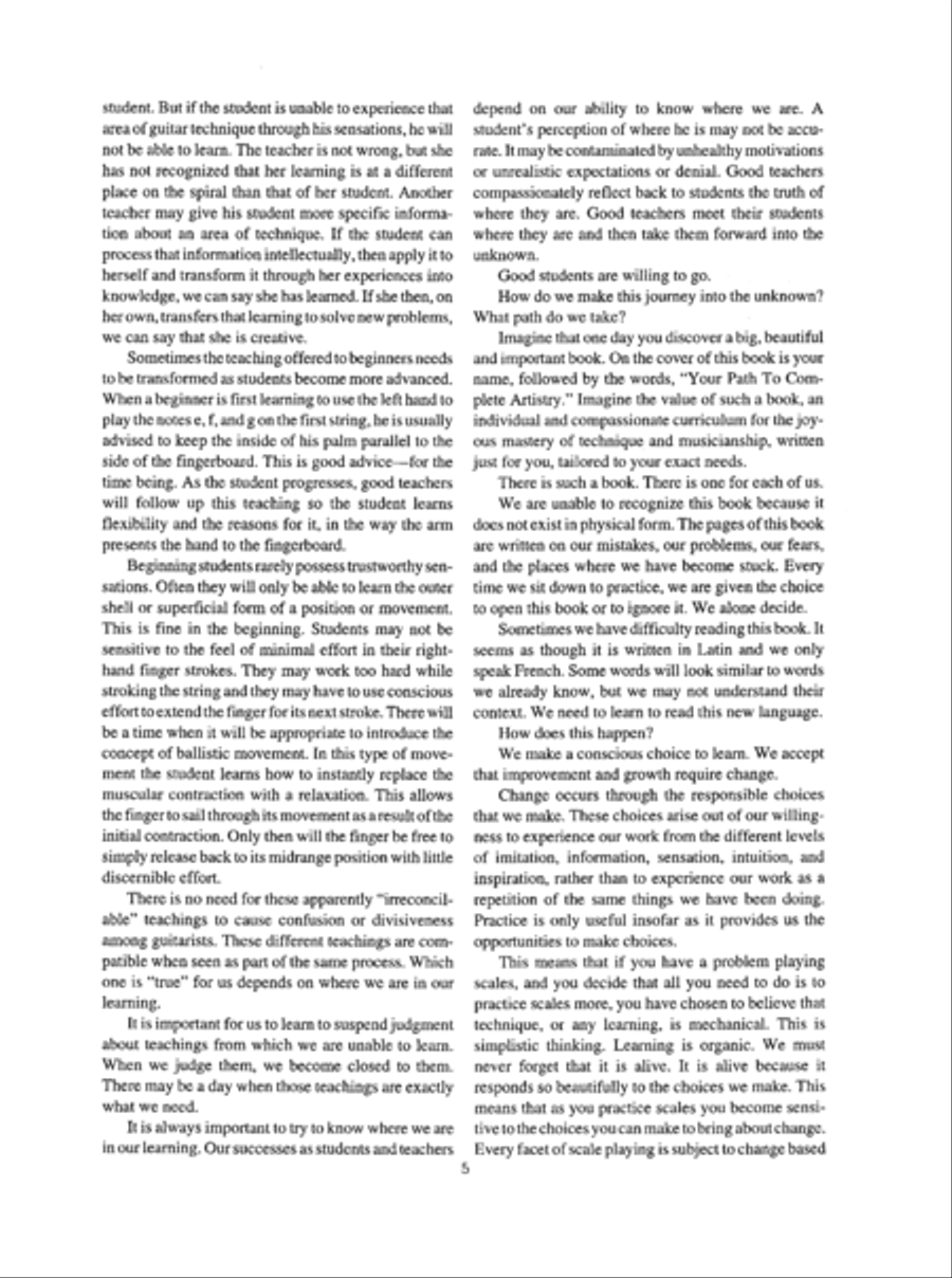 Mastering Guitar Technique: Process and Essence Acoustic Guitar scores gallery preview page 11